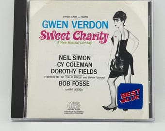 Gwen Verdon - Sweet Charity CD 1986 Musical Comedy Columbia VGC