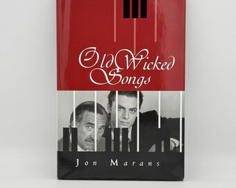 OLD WICKED SONGS Play / Script Book By Jon Marans 1996 Rare