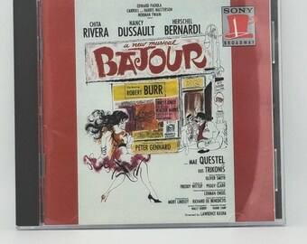 Bajour Broadway CD 1992 Chita Rivera Nancy Dussault Herschel Bernardi VGC