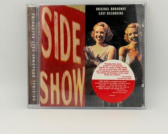 Side Show Original Broadway Cast Recording CD 1997 Sony Classical Musical VGC