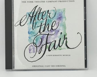 After The Fair CD 1999 Original Cast Musical The York Theatre Company VGC