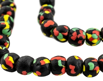 フェアトレード 本物のアフリカンフューズドリサイクルガラス