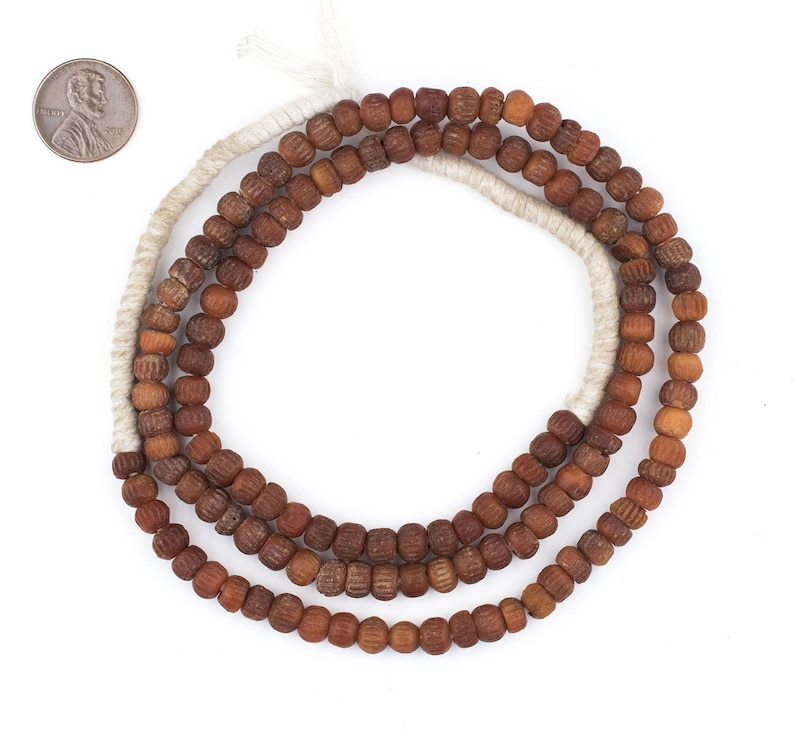 120 Carved Nigerian Camel Bone Beads: 6mm Bone Beads Recycled | Etsy