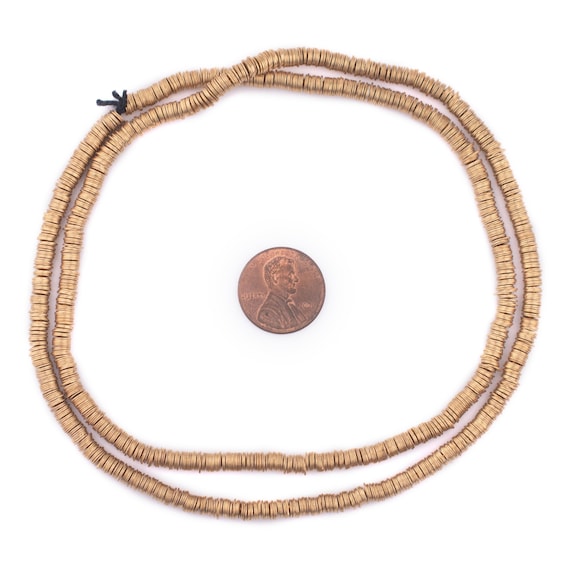 1200 Perline Distanziatrici Piatte 6mm Oro Rosa – Rondelle Per Bracciali E Collane Fai Da Te, Materiale CCB, Foro 2mm, Ideali Per Creazioni Gioielli