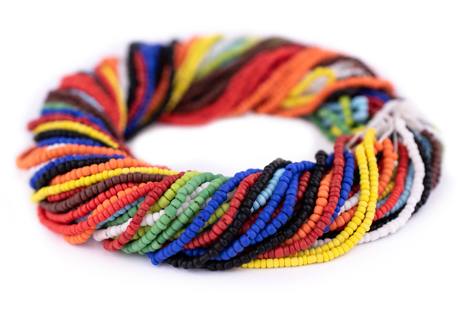 Maasai Seed Beads African Trade Beads 21 Strands Etsy