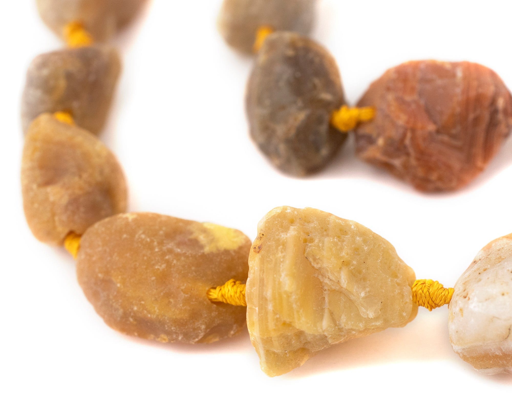 Perline Di Pietra Naturale Di Agata Del Botswana Perline Distanziatrici - Foto 13