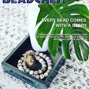 Mässingsinlagda vita benmalapärlor: 6 mm 8 mm 10 mm runda hantverksmässiga Nepal-bönemeditationssmycken design och inredning heminredning metallinlägg yoga bild 10