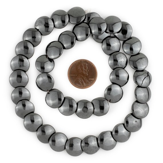 Magnetic Beads Hematite 12mm Round