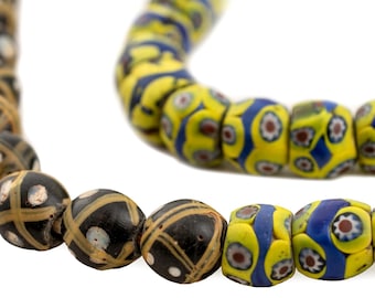 Gocelyn 80 stuks diverse glaskralen voor het maken van sieraden, gemengde vormen en kleuren, lampwork glaskralen, losse kralen voor handwerk, armbanden en kettingen Gocelyn 80 stuks diverse glaskralen voor het maken van sieraden, gemengde vormen en kleuren, lampwork glaskralen, losse kralen voor handwerk, armbanden en kettingen