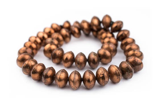 Spacer Beads Large Beads for Jewelry Making Brown Mix 40 pcs 20mm