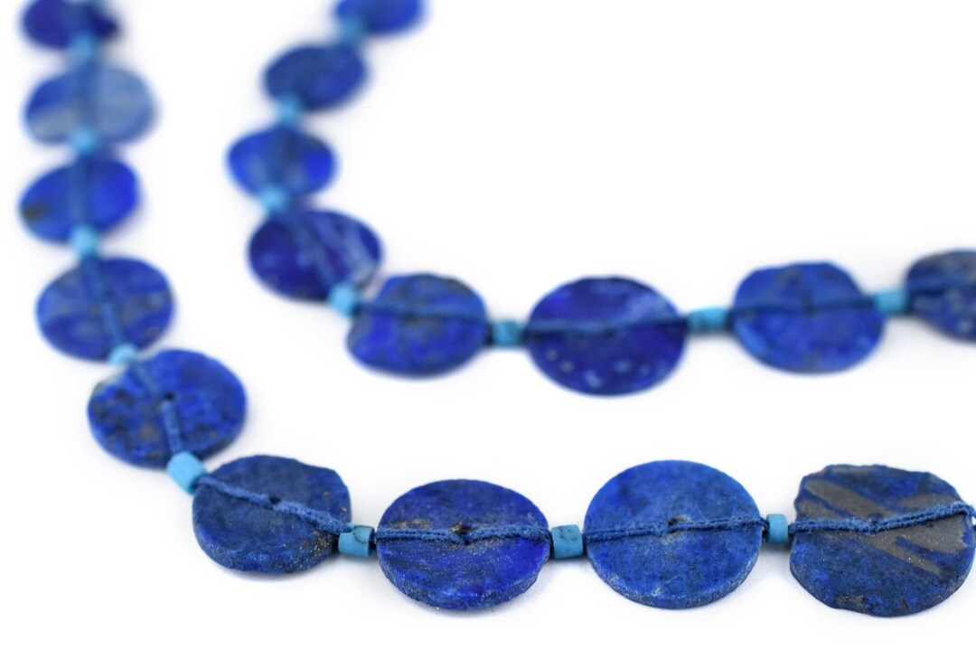 Blu Lapislazzuli Rotondo Gemma Orecchini 925 Argento Sterling