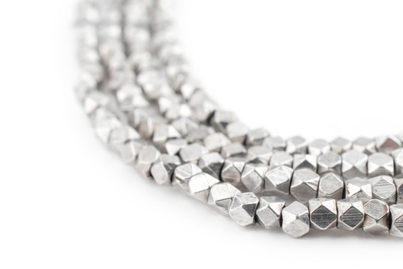 Lot De 200 Perles Intercalaires En Métal Pour Bijoux DIY - Diamants Blancs Sur Argent Et Or - Taille 6mm