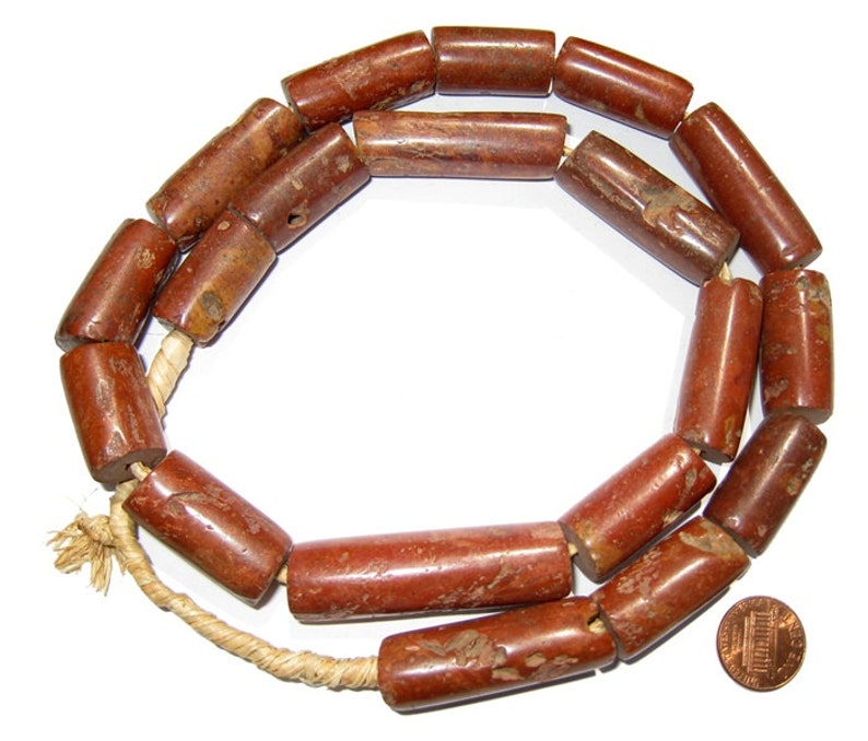 16 Bauxite Beads Stone African Beads Aluminum Ore Large Etsy