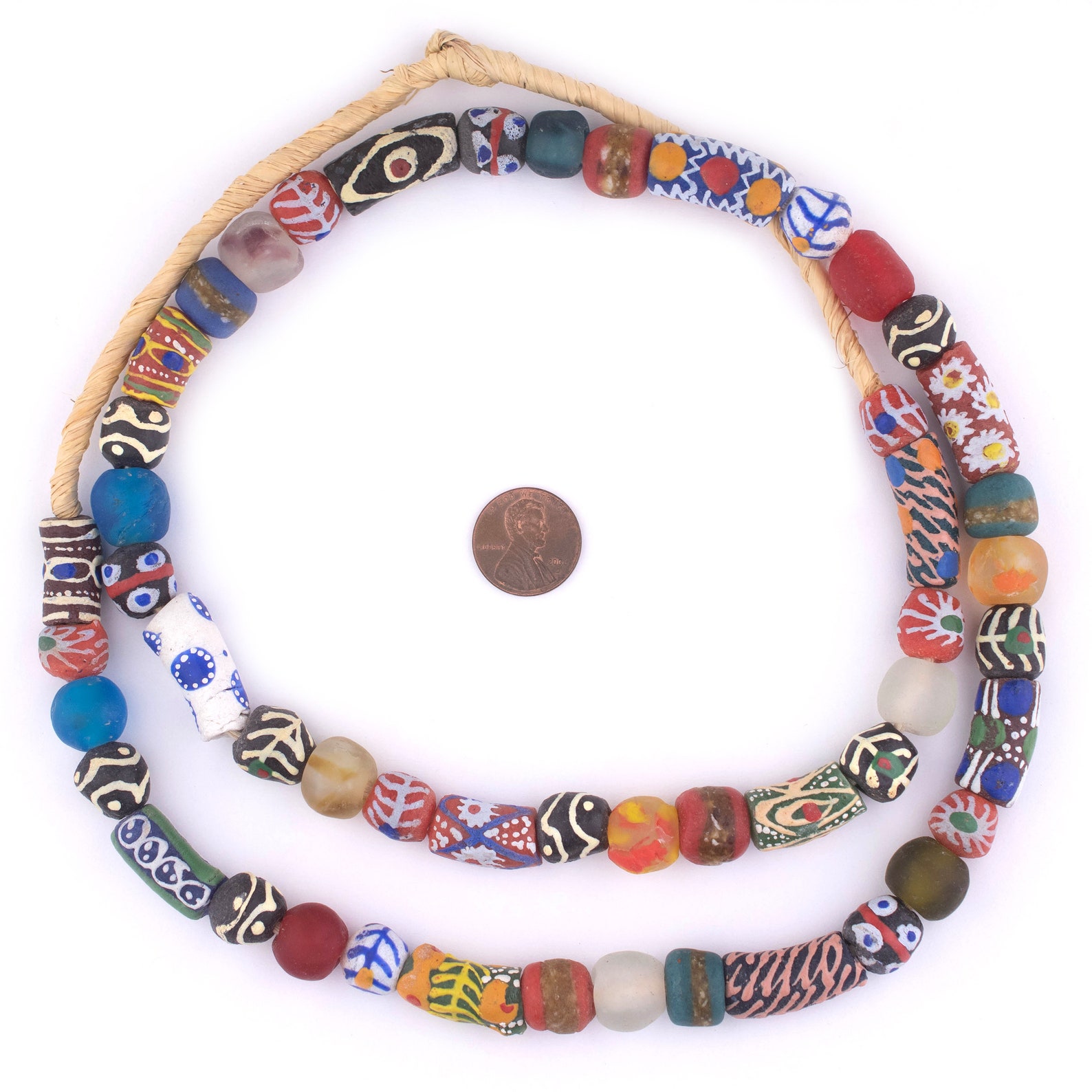 45 Fair Trade Beads Ghanaian Glass Beads African Beads Etsy