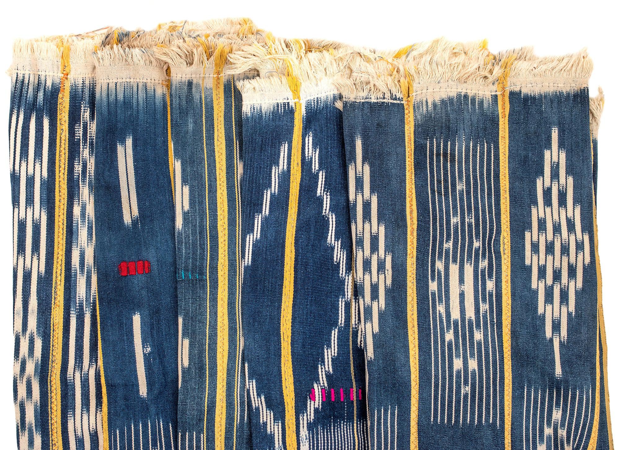 Authentic Indigo Cloth: Handmade West African Textile, Premium