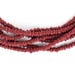 500 Red Java Glass Heishi Beads: Java Seed Beads Bali Glass Beads Matte ...