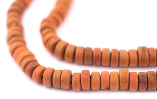 Bala & Fillic Perline Di Semi In Vetro Opaco Arancione, 8/0 (3mm), Circa 4000 Pezzi (110g) In Scatola, Per Creazione Gioielli Fai Da Te