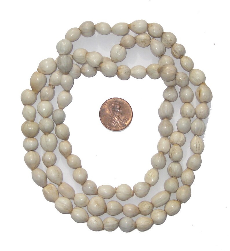 50 Imfibinga Natural Seed Beads From Kenya Etsy