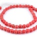 65 Red Ancient Style Java Glass Beads: 8mm Glass Beads Primitive Beads ...