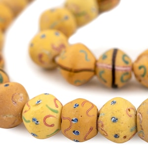Mixed Antique Venetian King Beads, , 31 Inch Strand, Artisan Jewelry Supplies from Ghana