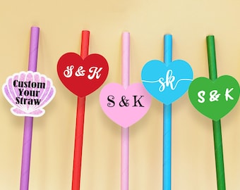 CRITIVE-S 20PCS Reusable Straw, Curly Hard Plastic Straws, Party