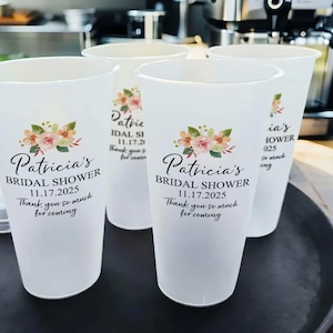 Reusable Plastic Cup Flower - Etsy
