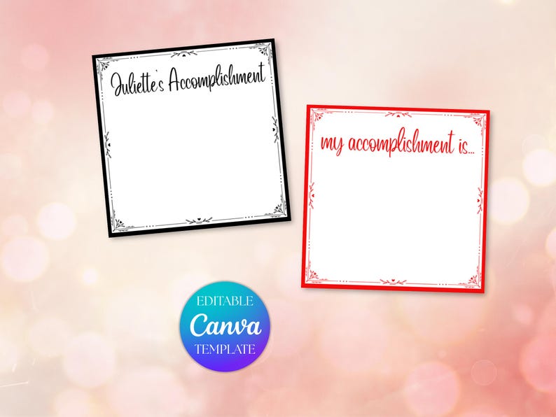 Accomplishment Party Card, Accomplishment Cake Topper, End of Year ...