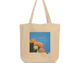 Queer femme Tasche, LGBTQ Geschenkidee, umweltfreundliche Tasche, lesbische Tasche, lesbisches Design, Geschenke für sie, Gay Pride Tasche