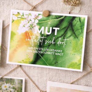 Vision Board Set, Vision Board Ideen, Affirmationskarte