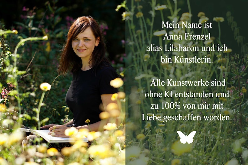Lilabaron, Anna Frenzel, Künstlerin