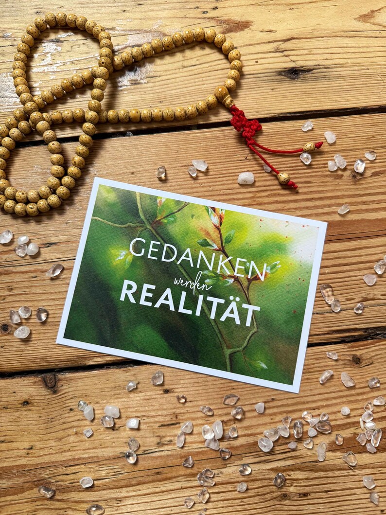 Vision Board Set, Vision Board Ideen, Affirmationskarte