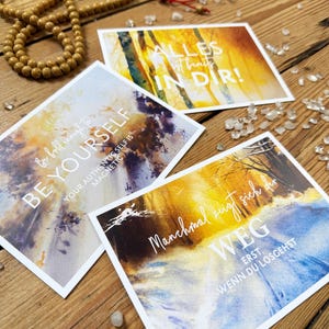Vision Board Ideen, Vision Board Sprüche, Affirmationskarte
