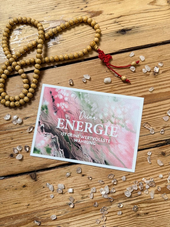Vision Board Ideen, Affirmationskarte, Spirituelle Karten, Vision Board Sprüche, Postkarte mit Spruch, Achtsamkeitskarten, Visionboard Inspo