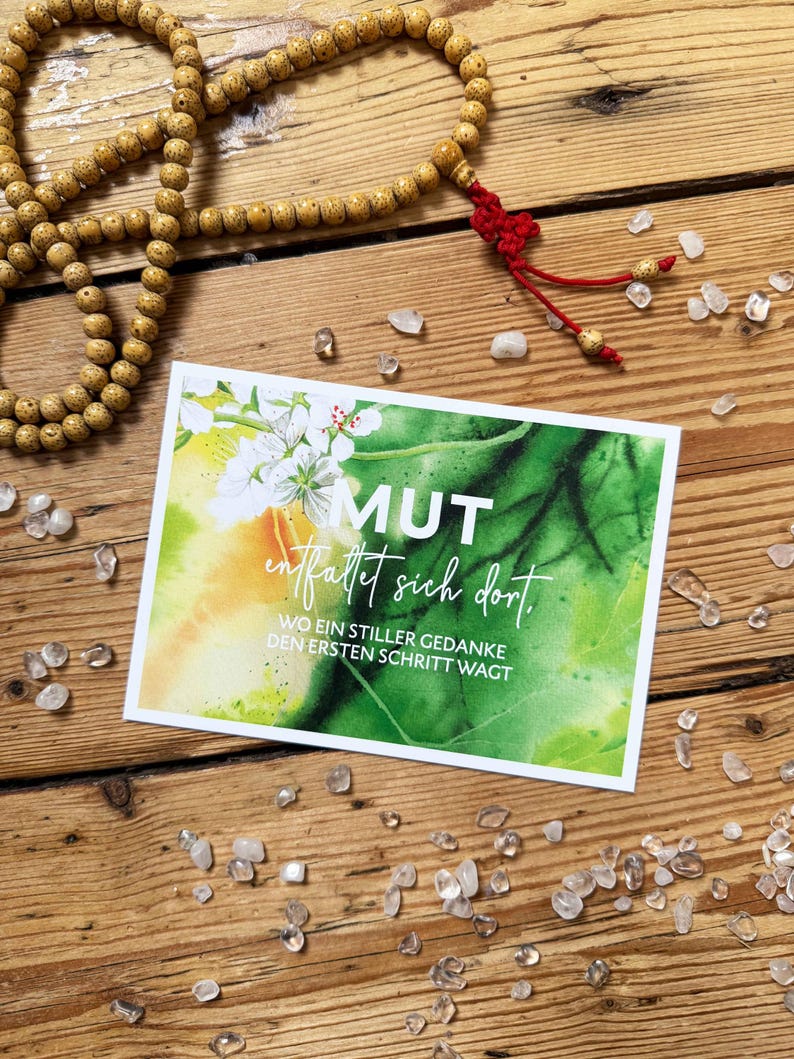 Vision Board Set, Vision Board Ideen, Affirmationskarte