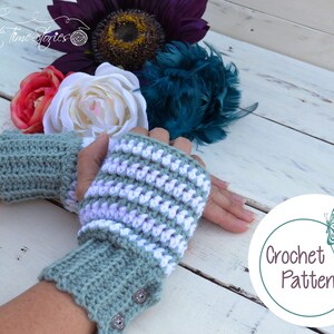 Winter fashion gloves, fingerless gloves, festival fashion, women crochet pattern, PDF, crochet glove pattern, Instant download, mittens