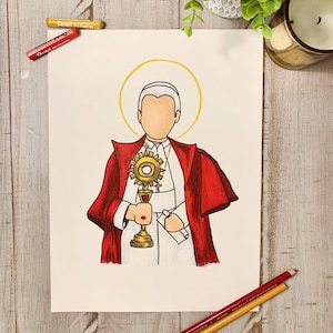 St. Pope Pius X | Catholic Print | Patron of Pilgrims and First Communicants