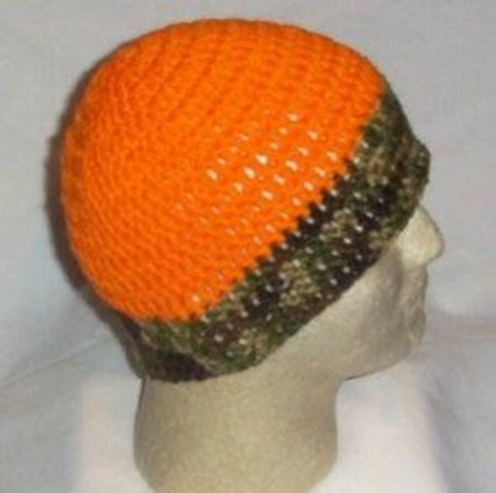 Hand Crochet Men's Skull Cap Beanie Hat Zac Brown Band 8 Etsy