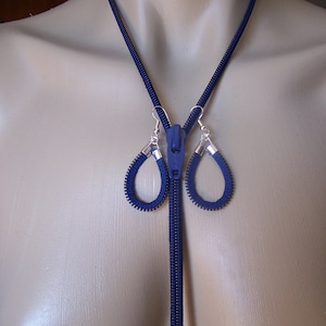 Zipper Necklace - Etsy