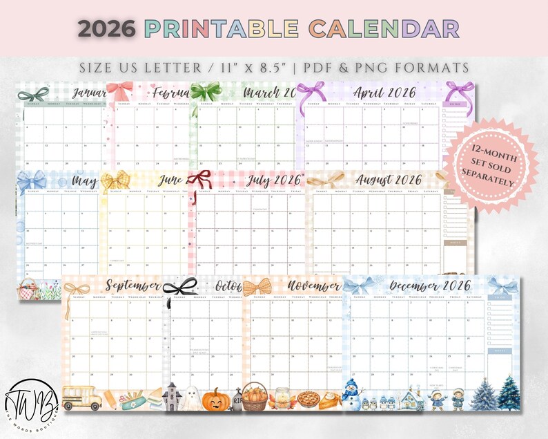 March 2026 Calendar and Notepad | St. Patrick's Day Printable (PDF ...