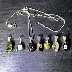 Colorful Tourmaline Pendant | Tiny Tumbled Gem | Chakra Necklace | Verdelite Indicolite Rubellite | Choose Your Stone