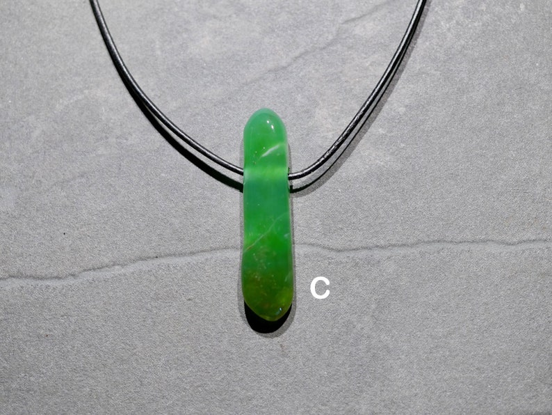 Renewing Energy\u30fbChrysoprase Pendant 2/'/' drilled Australian Chrysoprase Necklace