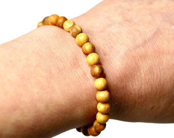 Palo Santo Bracelet 6mm sustainably harvested
