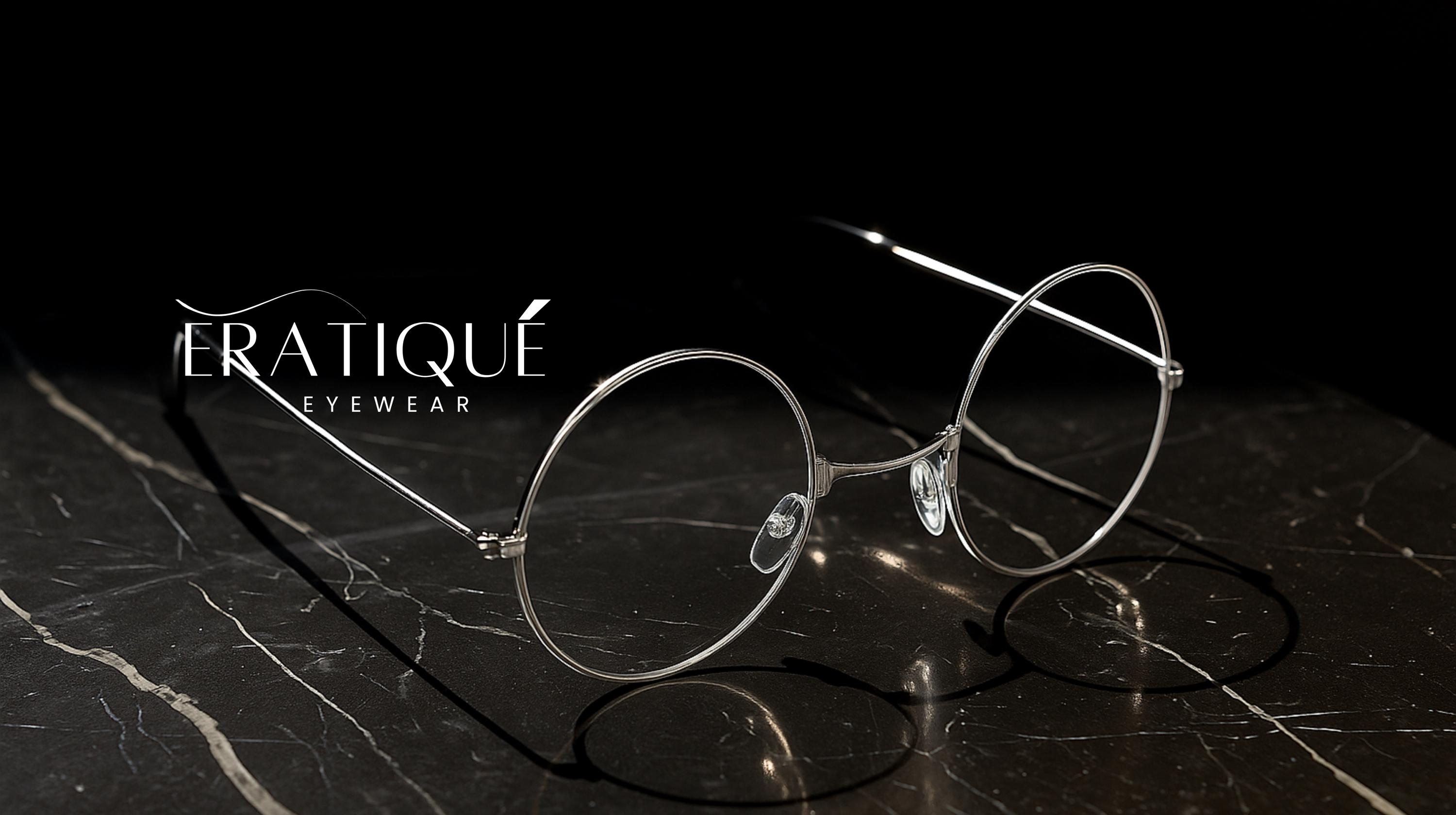 Carolina Herrera Heart Cut Out Shades, Round Rimless Stainless Steel Unique Y2K Buy Carolina Herrera sunglasses & glasses online - shipped  main image 2