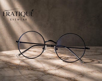 Vintage Inspired Metal Blue Light Glasses| Thin Frame Screen Protection and Computer Glasses