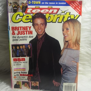 Teen Celebrity Magazine March 2001 Drew Barrymore| Magazine for Teens| Teenager Magazine| Justin Timberlake| Britney Spears| Single Issue