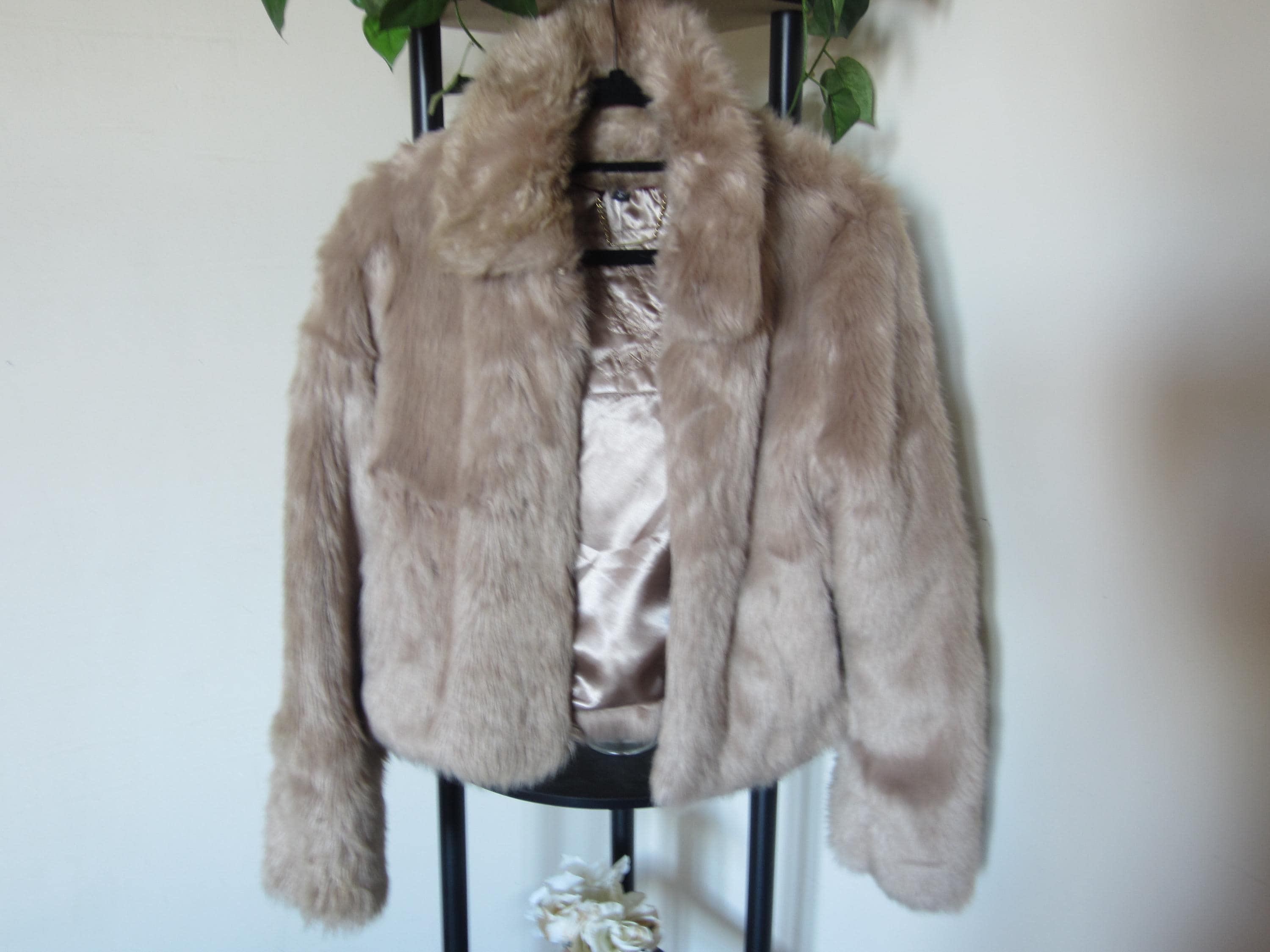 Fake Mink Fur Coat - Etsy