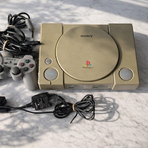 Playstation 1 Retro Video Game Console |Gaming System| Playstation Controllers| Retro Gaming Console|| Vintage Video Game| Sony Playstation
