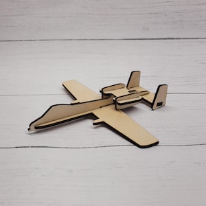Wooden Model A-10 Warthog