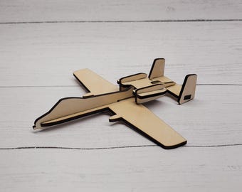 Wooden Model A-10 Warthog