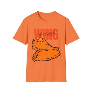 Wing Snob T-Shirt - Buffalo Wings - Unisex Softstyle (two color options)